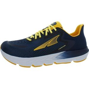 Altra Provision 6 Men's Running Shoes Blue Yellow Foot Shape